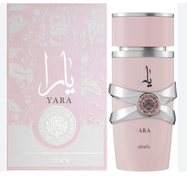 Lattafa Yara 100 ml Perfume Femenino Árabe Rosa - Imagen 3