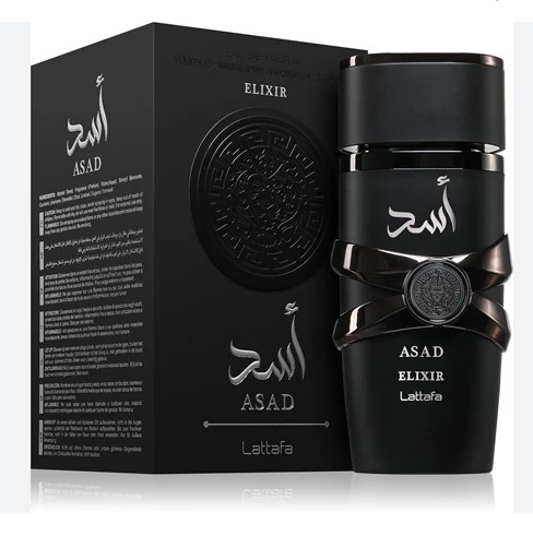 Lattafa Asad Elixir Perfume 100ml MASCULINO