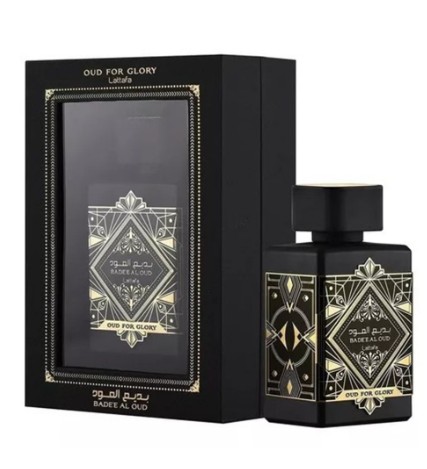 Lattafa Badee Al Oud for Glory 100 ml Perfume Masculino Intenso - Imagen 4