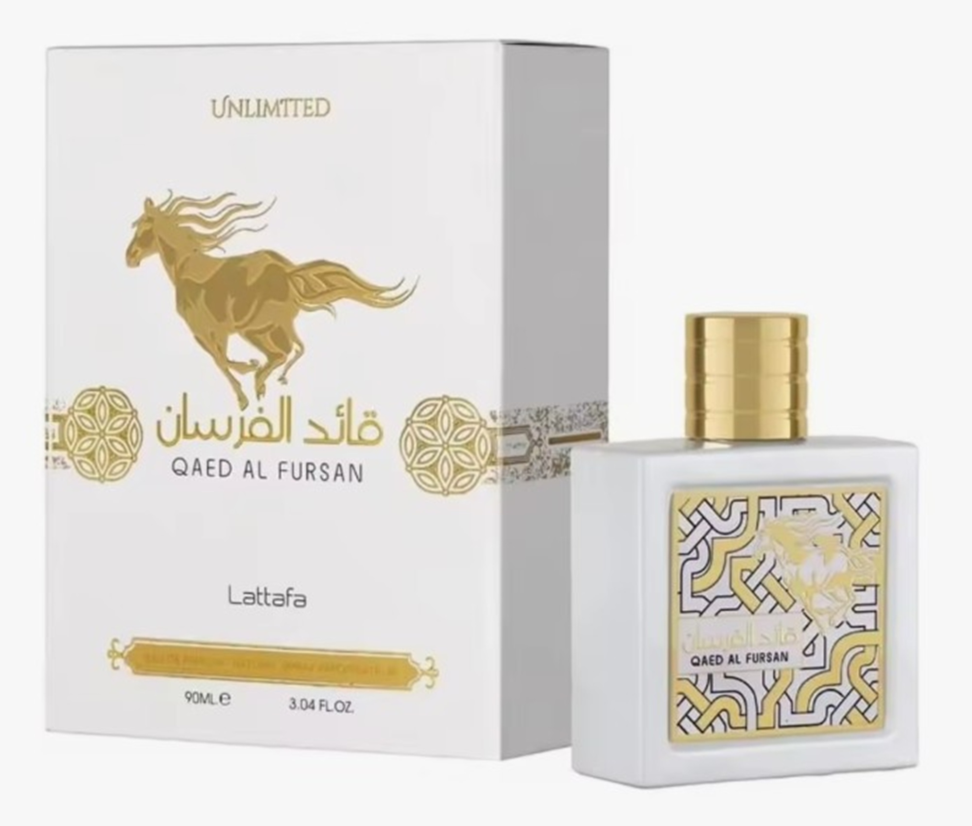 Lataffa Qaed Al Fursan Unlimited White Edition ( 90 ml)
