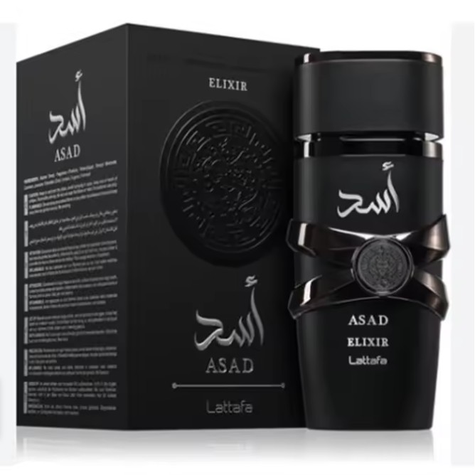 Lattafa Asad Elixir Perfume ORIGINAL EAU de Parfum Árabe Fragancia para Hombre 100ml - Imagen 2